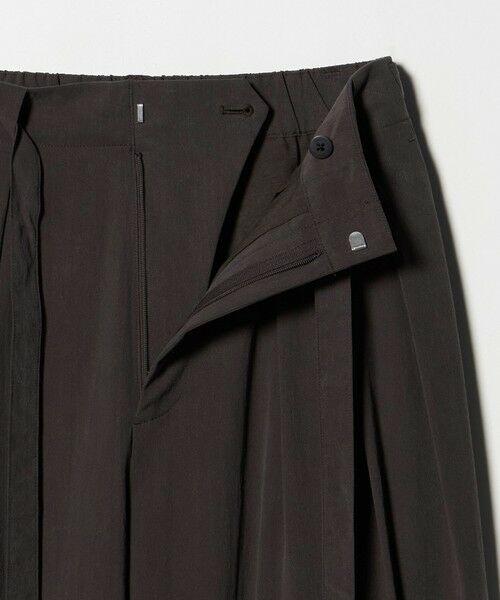 BEAUTY&YOUTH UNITED ARROWS / ビューティー&ユース ユナイテッドアローズ その他パンツ | セルロースブレンド ベルトループ ワイドパンツ ウォッシャブル | 詳細13