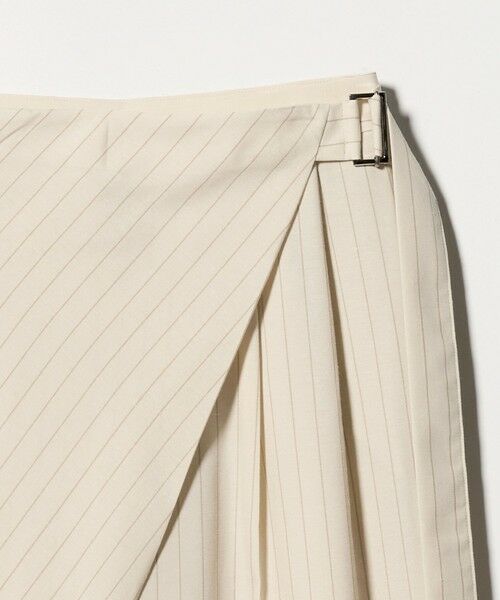 BEAUTY&YOUTH UNITED ARROWS / ビューティー&ユース ユナイテッドアローズ その他パンツ | フロントラップ ベルト パンツ ウォッシャブル | 詳細1