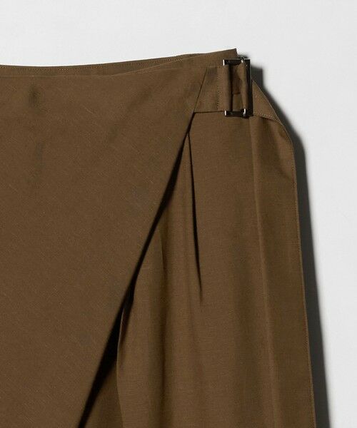 BEAUTY&YOUTH UNITED ARROWS / ビューティー&ユース ユナイテッドアローズ その他パンツ | フロントラップ ベルト パンツ ウォッシャブル | 詳細8