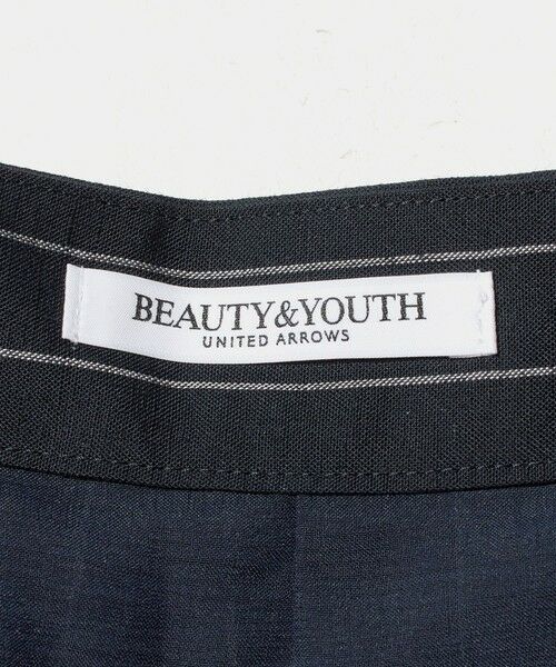 BEAUTY&YOUTH UNITED ARROWS / ビューティー&ユース ユナイテッドアローズ その他パンツ | フロントラップ ベルト パンツ ウォッシャブル | 詳細12