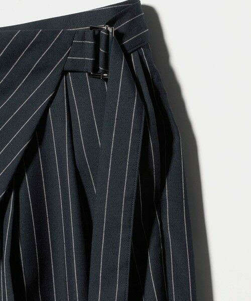 BEAUTY&YOUTH UNITED ARROWS / ビューティー&ユース ユナイテッドアローズ その他パンツ | フロントラップ ベルト パンツ ウォッシャブル | 詳細6
