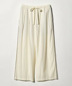 BEAUTY&YOUTH UNITED ARROWS / ビューティー&ユース ユナイテッドアローズ その他パンツ | ドット パイピング ワイド イージーパンツ ウォッシャブル/ライナー