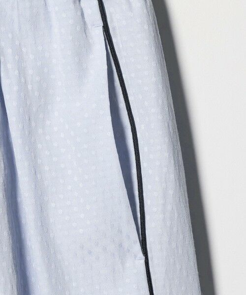 BEAUTY&YOUTH UNITED ARROWS / ビューティー&ユース ユナイテッドアローズ その他パンツ | ドット パイピング ワイド イージーパンツ ウォッシャブル/ライナー | 詳細17