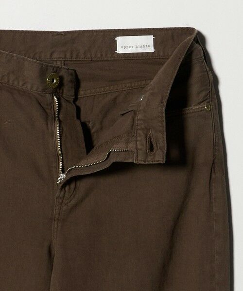 BEAUTY&YOUTH UNITED ARROWS / ビューティー&ユース ユナイテッドアローズ デニムパンツ | 【別注】＜upper hights＞THE NIECE MID RISE ライトオンス デニムパンツ/ミディアムブラウン | 詳細11
