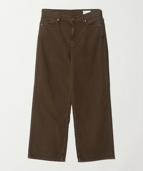 BEAUTY&YOUTH UNITED ARROWS / ビューティー&ユース ユナイテッドアローズ デニムパンツ | 【別注】＜upper hights＞THE NIECE MID RISE ライトオンス デニムパンツ/ミディアムブラウン | 詳細5