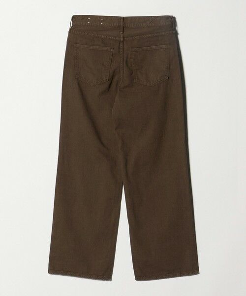 BEAUTY&YOUTH UNITED ARROWS / ビューティー&ユース ユナイテッドアローズ デニムパンツ | 【別注】＜upper hights＞THE NIECE MID RISE ライトオンス デニムパンツ/ミディアムブラウン | 詳細6