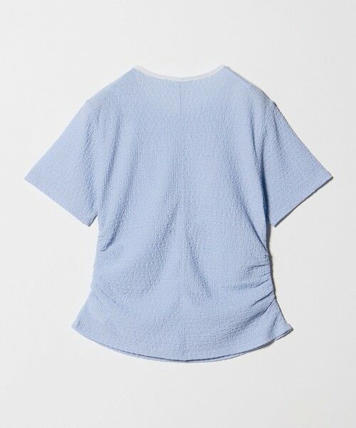 BEAUTY&YOUTH UNITED ARROWS / ビューティー&ユース ユナイテッドアローズ カットソー | ベロア パイピング ギャザー カットソー | 詳細20