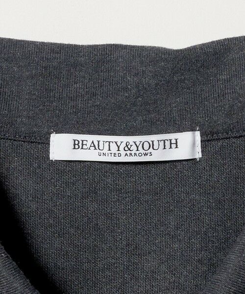 BEAUTY&YOUTH UNITED ARROWS / ビューティー&ユース ユナイテッドアローズ ポロシャツ | コットンポリエステル ジップ ビッグ ポロシャツ | 詳細6