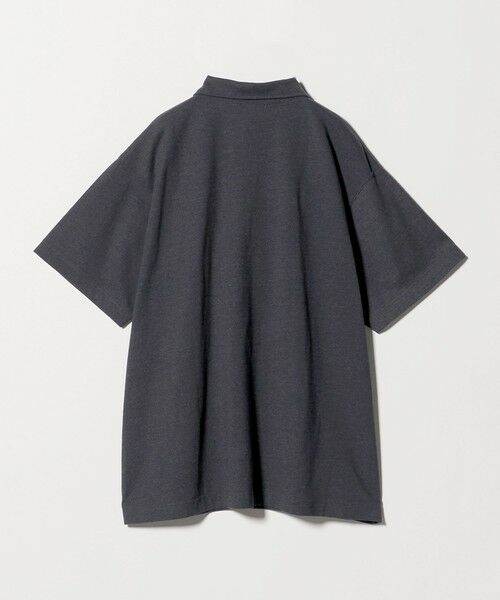BEAUTY&YOUTH UNITED ARROWS / ビューティー&ユース ユナイテッドアローズ ポロシャツ | コットンポリエステル ジップ ビッグ ポロシャツ | 詳細1