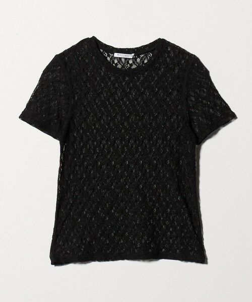 BEAUTY&YOUTH UNITED ARROWS / ビューティー&ユース ユナイテッドアローズ カットソー | フラワーレース ショートスリーブ プルオーバー | 詳細18