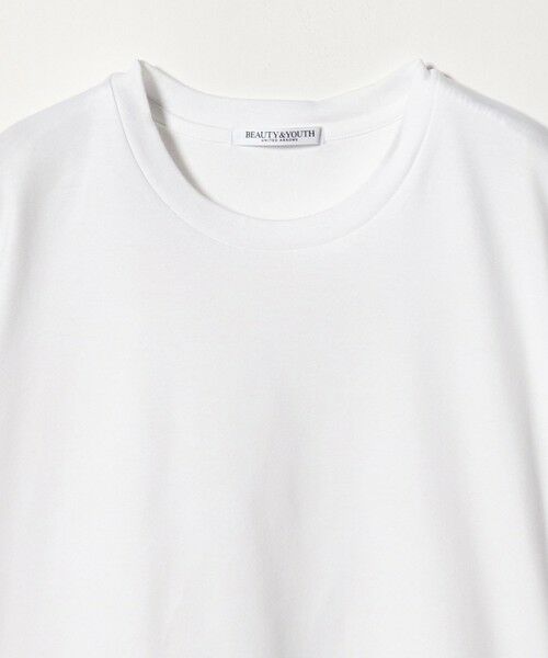 BEAUTY&YOUTH UNITED ARROWS / ビューティー&ユース ユナイテッドアローズ Tシャツ | レースドッキング ショートスリーブ Tシャツ | 詳細1