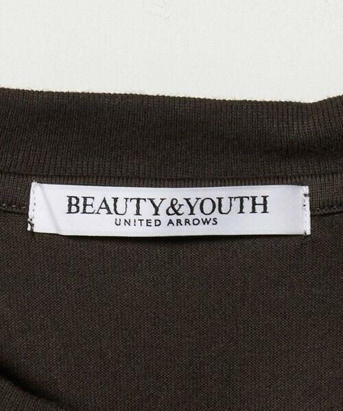 BEAUTY&YOUTH UNITED ARROWS / ビューティー&ユース ユナイテッドアローズ Tシャツ | レースドッキング ショートスリーブ Tシャツ | 詳細10