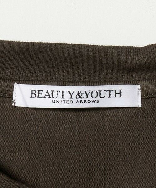 BEAUTY&YOUTH UNITED ARROWS / ビューティー&ユース ユナイテッドアローズ Tシャツ | レースドッキング ショートスリーブ Tシャツ | 詳細29