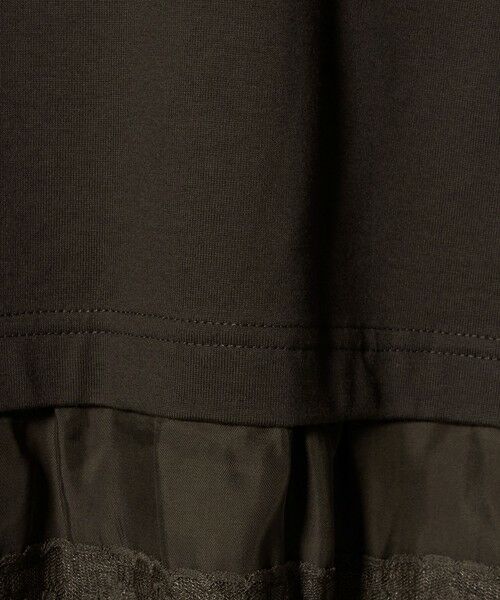 BEAUTY&YOUTH UNITED ARROWS / ビューティー&ユース ユナイテッドアローズ Tシャツ | レースドッキング ショートスリーブ Tシャツ | 詳細9