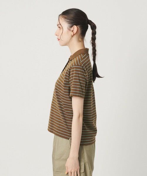 BEAUTY&YOUTH UNITED ARROWS / ビューティー&ユース ユナイテッドアローズ ポロシャツ | コットンポリエステル ボーダー ポロシャツ | 詳細5