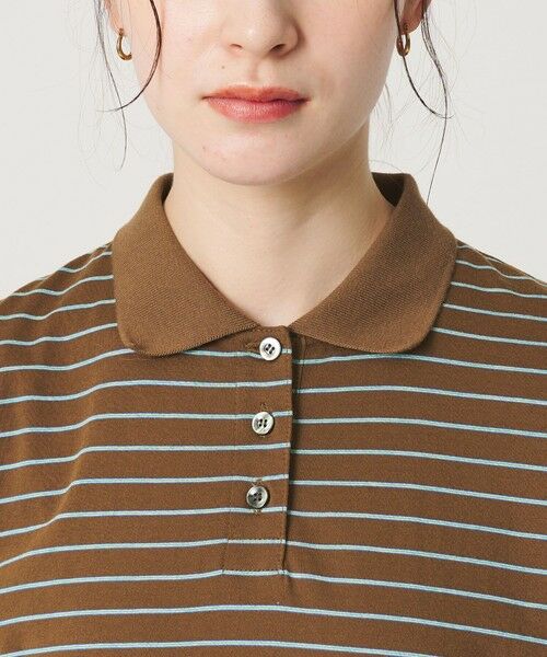 BEAUTY&YOUTH UNITED ARROWS / ビューティー&ユース ユナイテッドアローズ ポロシャツ | コットンポリエステル ボーダー ポロシャツ | 詳細7