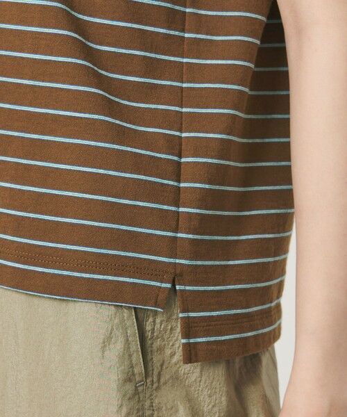BEAUTY&YOUTH UNITED ARROWS / ビューティー&ユース ユナイテッドアローズ ポロシャツ | コットンポリエステル ボーダー ポロシャツ | 詳細9