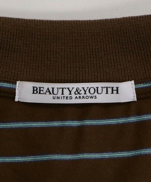 BEAUTY&YOUTH UNITED ARROWS / ビューティー&ユース ユナイテッドアローズ ポロシャツ | コットンポリエステル ボーダー ポロシャツ | 詳細11