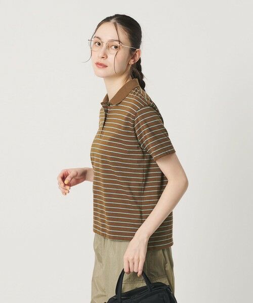 BEAUTY&YOUTH UNITED ARROWS / ビューティー&ユース ユナイテッドアローズ ポロシャツ | コットンポリエステル ボーダー ポロシャツ | 詳細1
