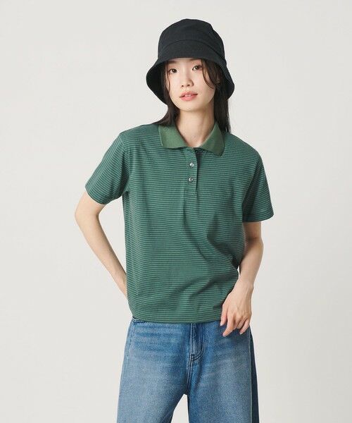 BEAUTY&YOUTH UNITED ARROWS / ビューティー&ユース ユナイテッドアローズ ポロシャツ | コットンポリエステル ボーダー ポロシャツ | 詳細11