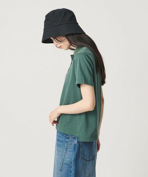 BEAUTY&YOUTH UNITED ARROWS / ビューティー&ユース ユナイテッドアローズ ポロシャツ | コットンポリエステル ボーダー ポロシャツ | 詳細13