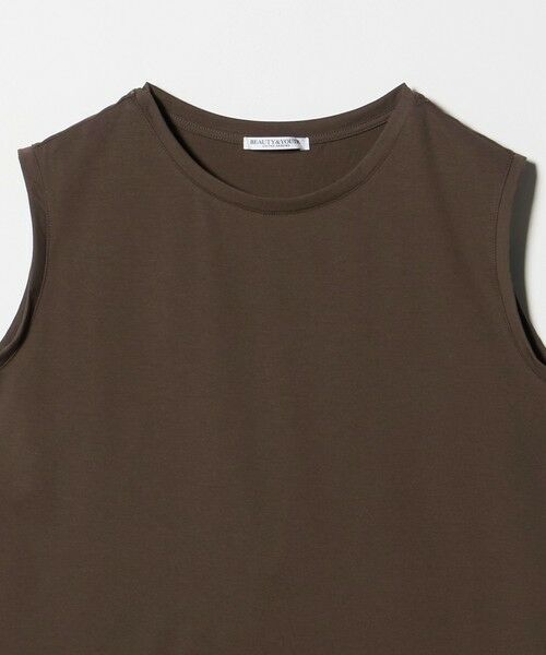 BEAUTY&YOUTH UNITED ARROWS / ビューティー&ユース ユナイテッドアローズ カットソー | クリアハイゲージ ノースリーブ カットソー 接触冷感 | 詳細6
