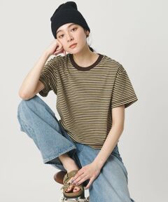 BEAUTY&YOUTH UNITED ARROWS / ビューティー&ユース ユナイテッドアローズ カットソー | コットン パイルボーダー ショートスリーブ Tシャツ