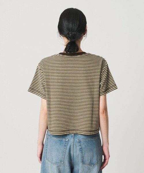 BEAUTY&YOUTH UNITED ARROWS / ビューティー&ユース ユナイテッドアローズ カットソー | コットン パイルボーダー ショートスリーブ Tシャツ | 詳細9