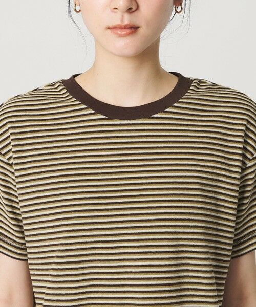 BEAUTY&YOUTH UNITED ARROWS / ビューティー&ユース ユナイテッドアローズ カットソー | コットン パイルボーダー ショートスリーブ Tシャツ | 詳細10