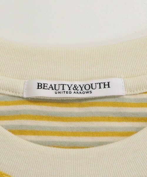 BEAUTY&YOUTH UNITED ARROWS / ビューティー&ユース ユナイテッドアローズ カットソー | コットン パイルボーダー ショートスリーブ Tシャツ | 詳細18