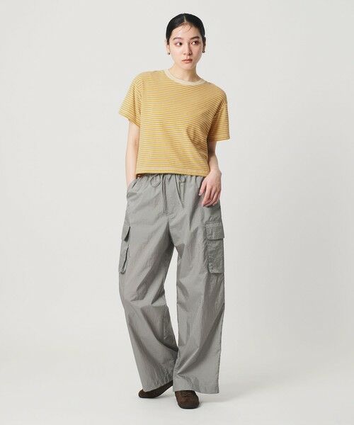 BEAUTY&YOUTH UNITED ARROWS / ビューティー&ユース ユナイテッドアローズ カットソー | コットン パイルボーダー ショートスリーブ Tシャツ | 詳細16