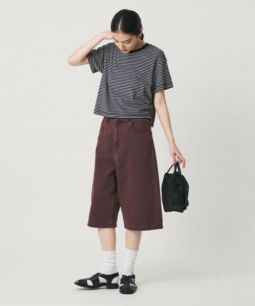 BEAUTY&YOUTH UNITED ARROWS / ビューティー&ユース ユナイテッドアローズ カットソー | コットン パイルボーダー ショートスリーブ Tシャツ | 詳細20