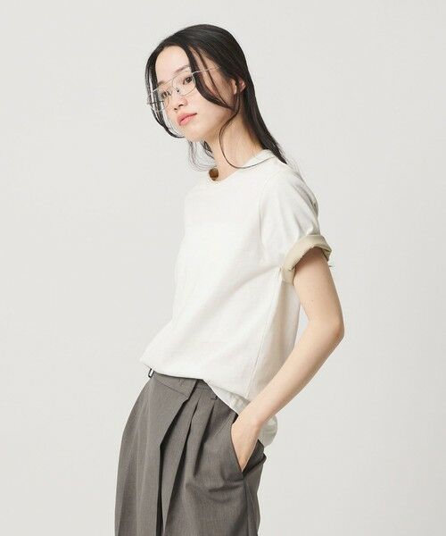 BEAUTY&YOUTH UNITED ARROWS / ビューティー&ユース ユナイテッドアローズ Tシャツ | コットン レイヤード クルーネックTシャツ | 詳細2