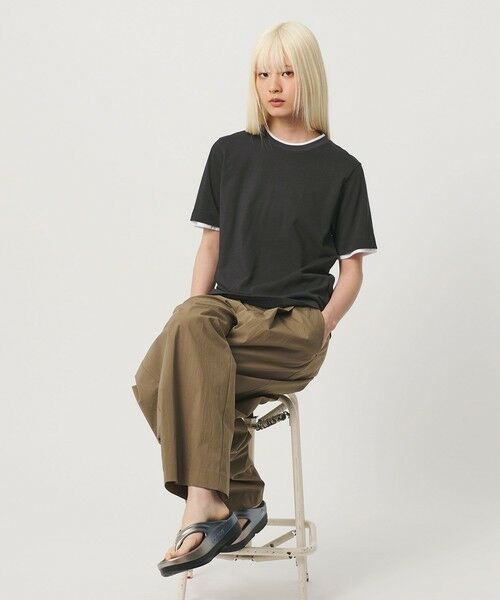 BEAUTY&YOUTH UNITED ARROWS / ビューティー&ユース ユナイテッドアローズ Tシャツ | コットン レイヤード クルーネックTシャツ | 詳細11
