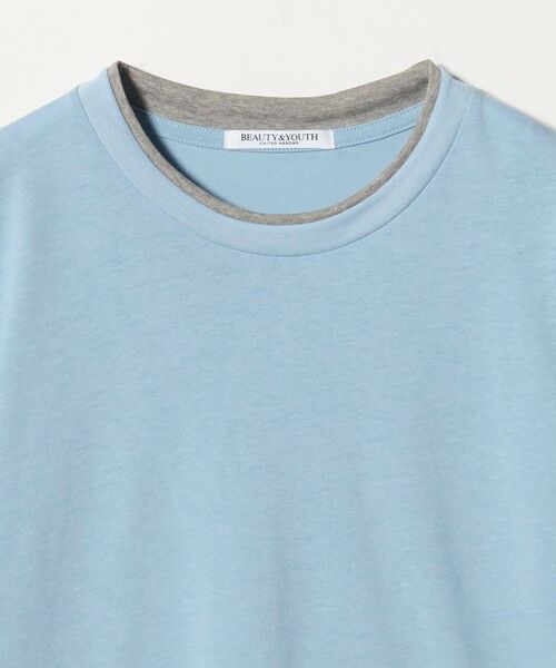 BEAUTY&YOUTH UNITED ARROWS / ビューティー&ユース ユナイテッドアローズ Tシャツ | コットン レイヤード クルーネックTシャツ | 詳細6