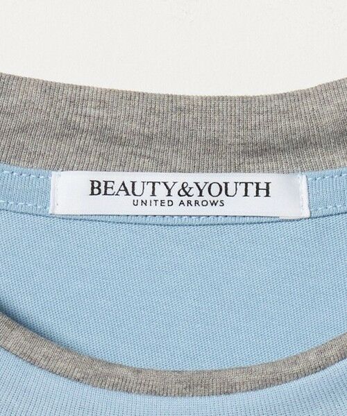 BEAUTY&YOUTH UNITED ARROWS / ビューティー&ユース ユナイテッドアローズ Tシャツ | コットン レイヤード クルーネックTシャツ | 詳細9
