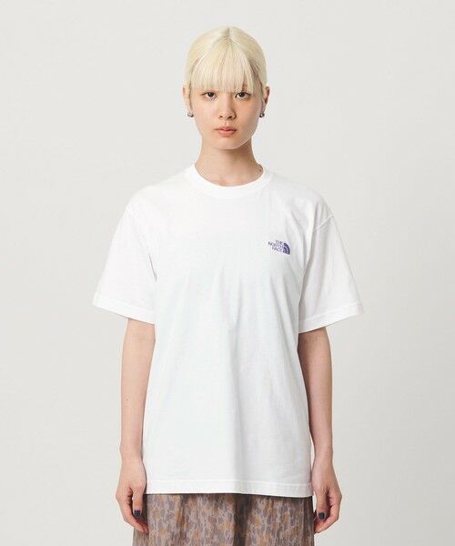 BEAUTY&YOUTH UNITED ARROWS / ビューティー&ユース ユナイテッドアローズ カットソー | ＜THE NORTH FACE＞フラワープリント Tシャツ | 詳細4