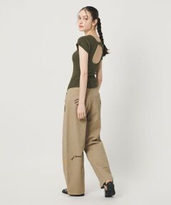 BEAUTY&YOUTH UNITED ARROWS / ビューティー&ユース ユナイテッドアローズ カットソー | 【別注】＜PALM＞バックオープン トップス