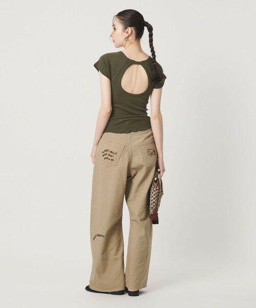 BEAUTY&YOUTH UNITED ARROWS / ビューティー&ユース ユナイテッドアローズ カットソー | 【別注】＜PALM＞バックオープン トップス | 詳細22