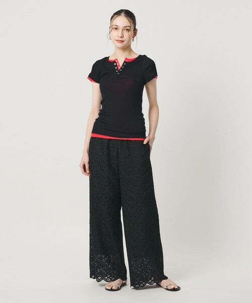 BEAUTY&YOUTH UNITED ARROWS / ビューティー&ユース ユナイテッドアローズ カットソー | 【別注】＜PALM＞ヘンリーネック トップス | 詳細6