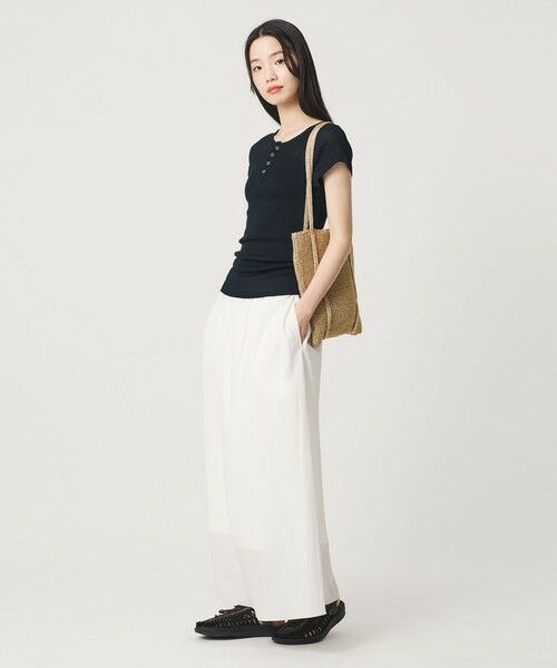 BEAUTY&YOUTH UNITED ARROWS / ビューティー&ユース ユナイテッドアローズ カットソー | 【別注】＜PALM＞ヘンリーネック トップス | 詳細2