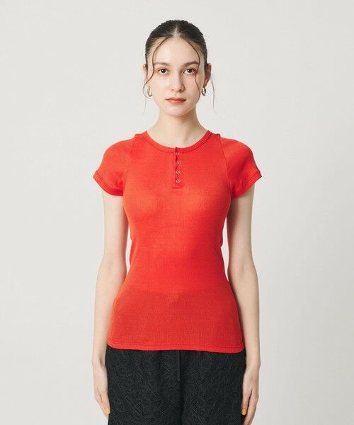BEAUTY&YOUTH UNITED ARROWS / ビューティー&ユース ユナイテッドアローズ カットソー | 【別注】＜PALM＞ヘンリーネック トップス | 詳細14