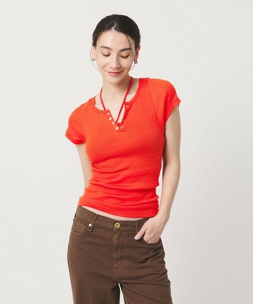 BEAUTY&YOUTH UNITED ARROWS / ビューティー&ユース ユナイテッドアローズ カットソー | 【別注】＜PALM＞ヘンリーネック トップス | 詳細9