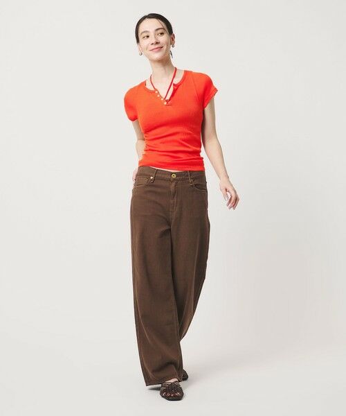 BEAUTY&YOUTH UNITED ARROWS / ビューティー&ユース ユナイテッドアローズ カットソー | 【別注】＜PALM＞ヘンリーネック トップス | 詳細11