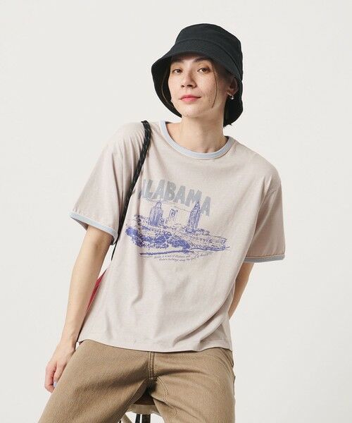 BEAUTY&YOUTH UNITED ARROWS / ビューティー&ユース ユナイテッドアローズ カットソー | 【別注】＜RUSSELL ATHLETIC＞リンガー Tシャツ | 詳細2