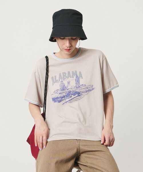 BEAUTY & YOUTH UNITED ARROWS/�r���[�e�B�[&���[�X ���i�C�e�b�h�A���[�Y �y�ʒ��z��RUSSELL ATHLETIC�������K�[ T�V���c LT. GRAY FREE