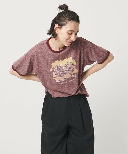BEAUTY&YOUTH UNITED ARROWS / ビューティー&ユース ユナイテッドアローズ カットソー | 【別注】＜RUSSELL ATHLETIC＞リンガー Tシャツ | 詳細15