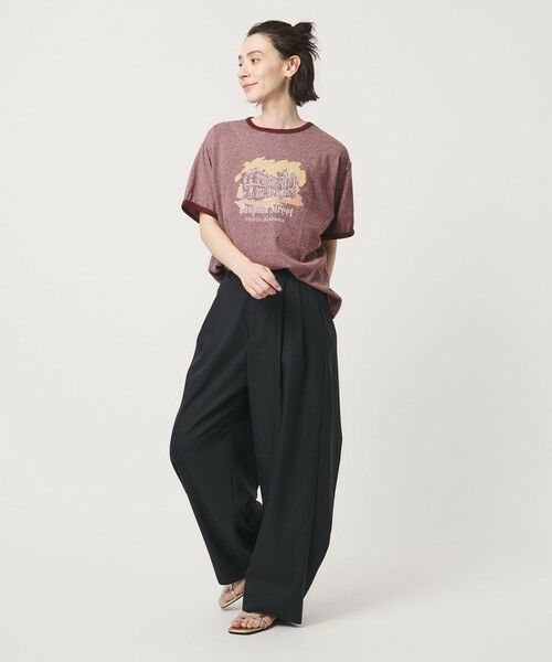 BEAUTY&YOUTH UNITED ARROWS / ビューティー&ユース ユナイテッドアローズ カットソー | 【別注】＜RUSSELL ATHLETIC＞リンガー Tシャツ | 詳細17