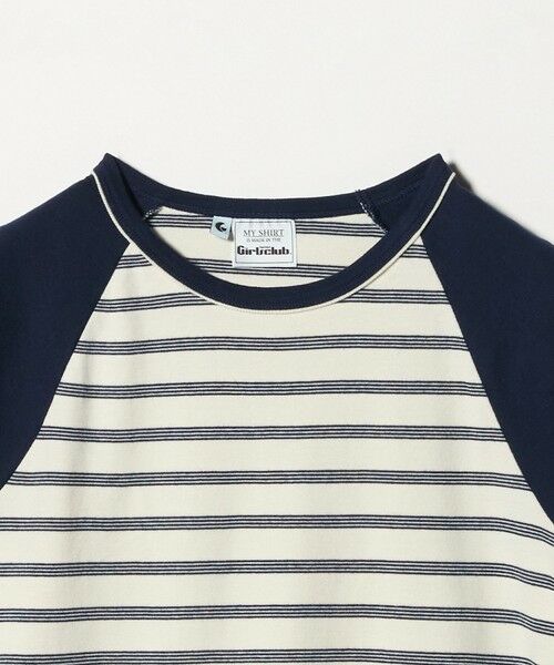 BEAUTY&YOUTH UNITED ARROWS / ビューティー&ユース ユナイテッドアローズ Tシャツ | ＜Girls Department Club＞ボーダー ダブルバインダー Tシャツ | 詳細2