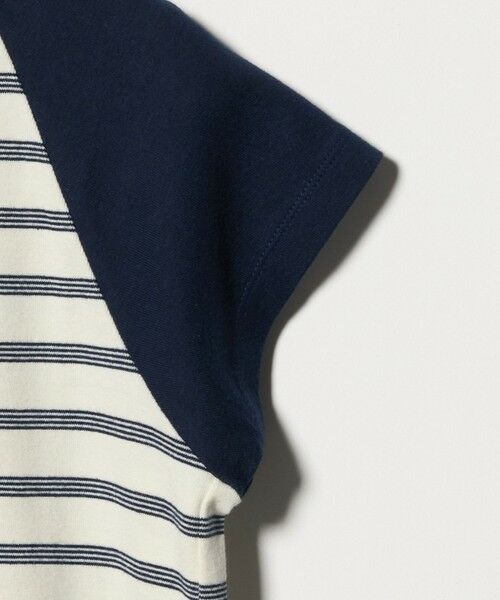 BEAUTY&YOUTH UNITED ARROWS / ビューティー&ユース ユナイテッドアローズ Tシャツ | ＜Girls Department Club＞ボーダー ダブルバインダー Tシャツ | 詳細3